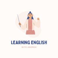 Learning english with Andrea